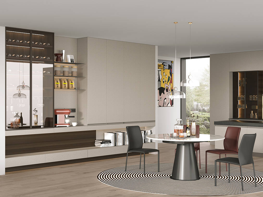 定制生产厂家：诗尼曼引领行业风尚pg电子模拟器Top1厨房全屋(图1)